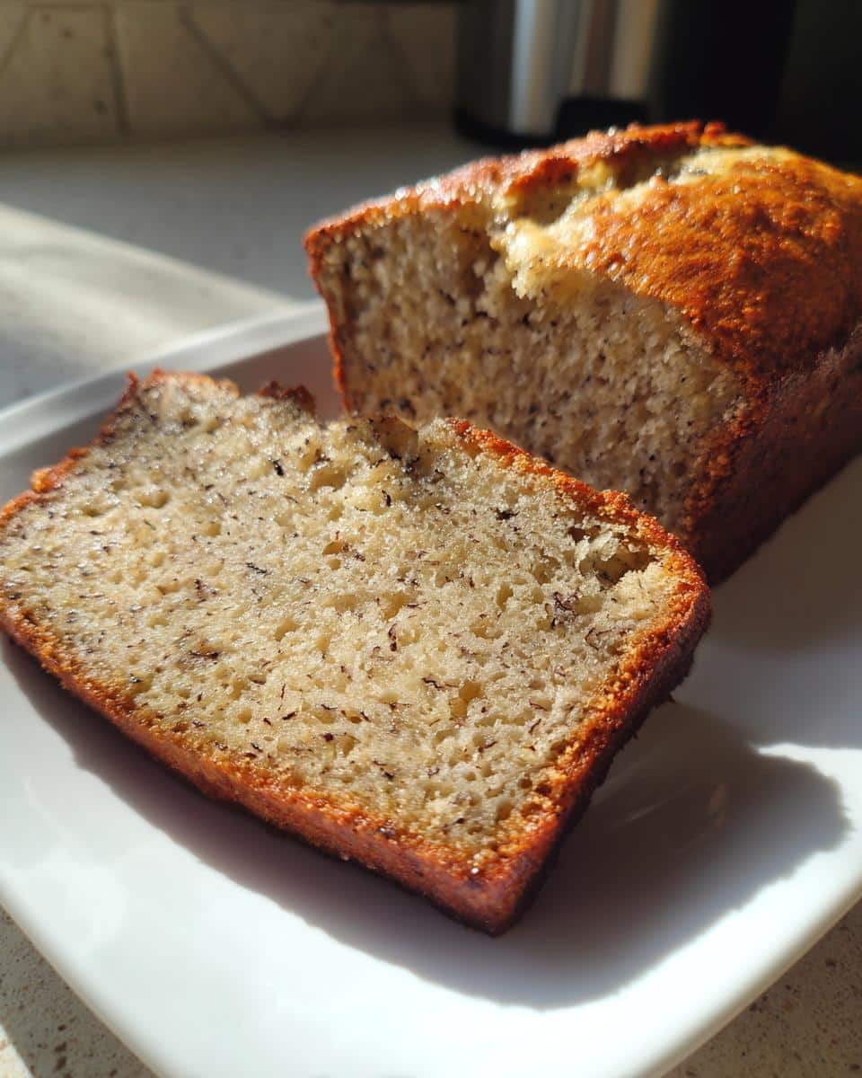 Yogurt Banana Bread - detail 1