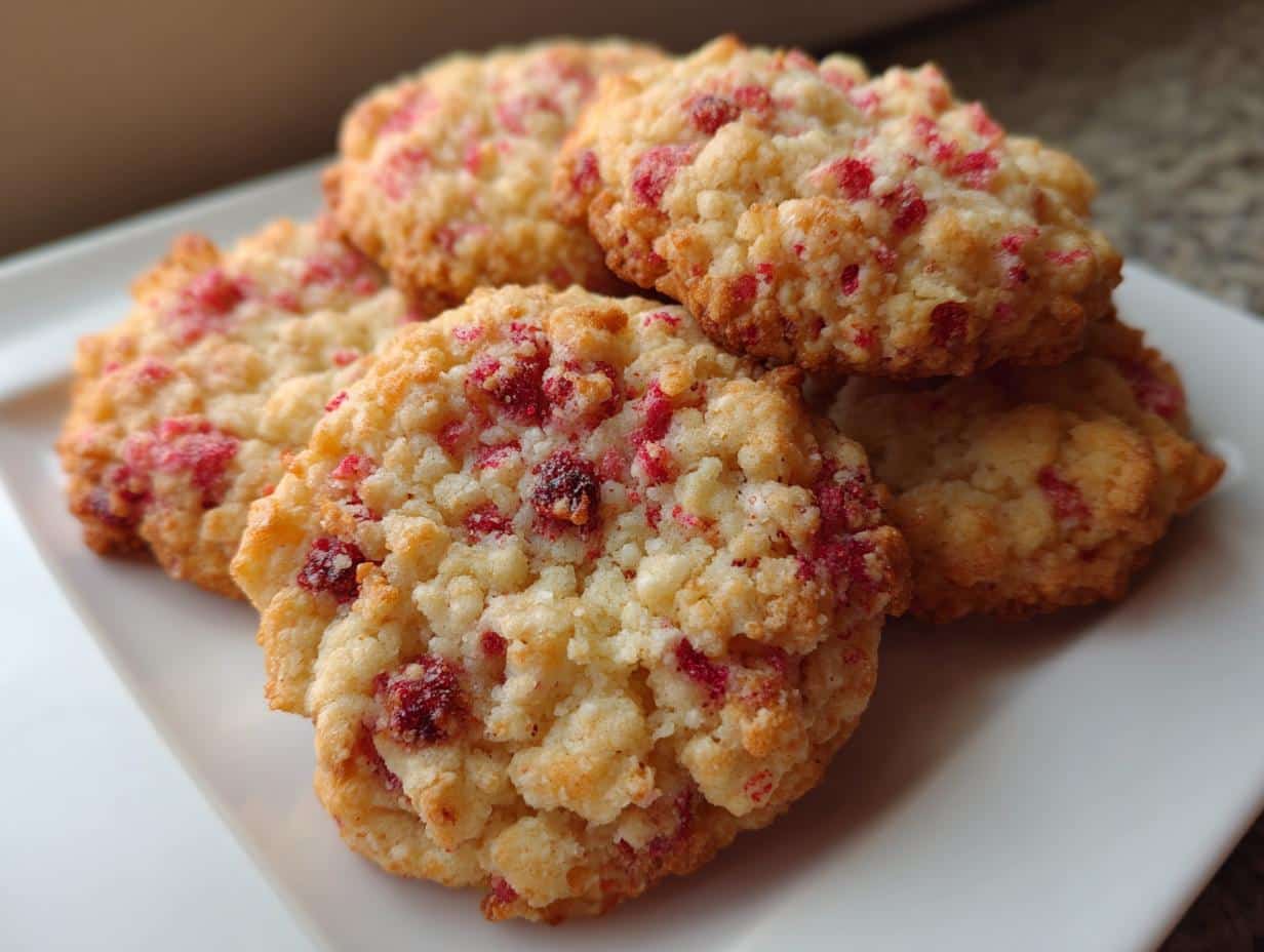 Irresistible 30-Minute Delicious Strawberry Crunch Cookies