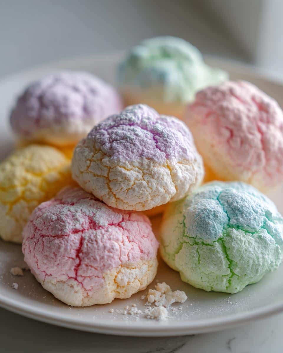 Easy Jello Meringue Cookies - detail 1