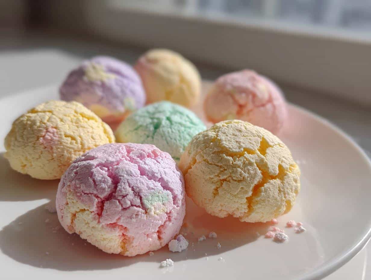 Magical 4-Ingredient Easy Jello Meringue Cookies