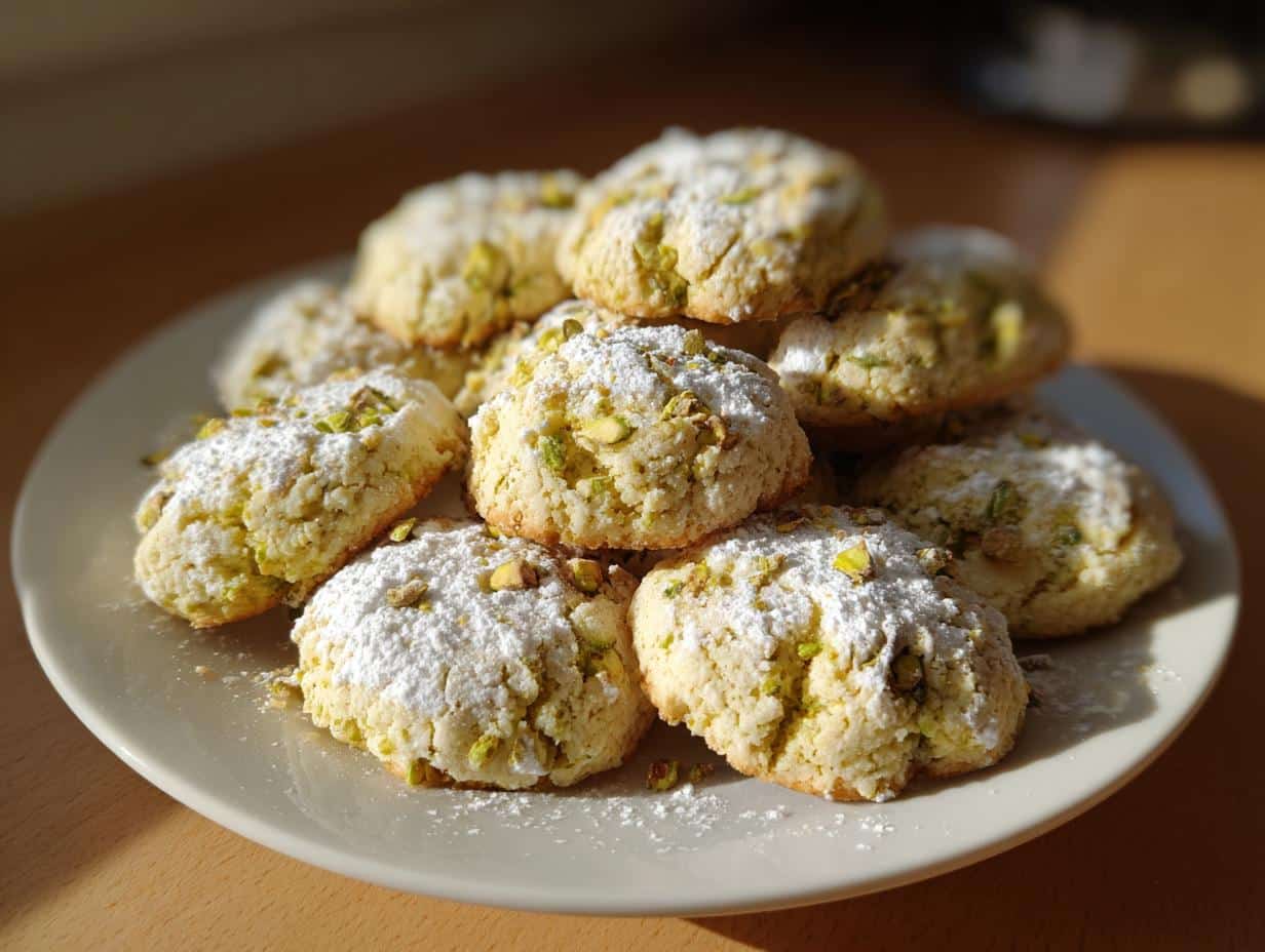 38 Irresistible Homemade Pistachio Wedding Cookies Recipe
