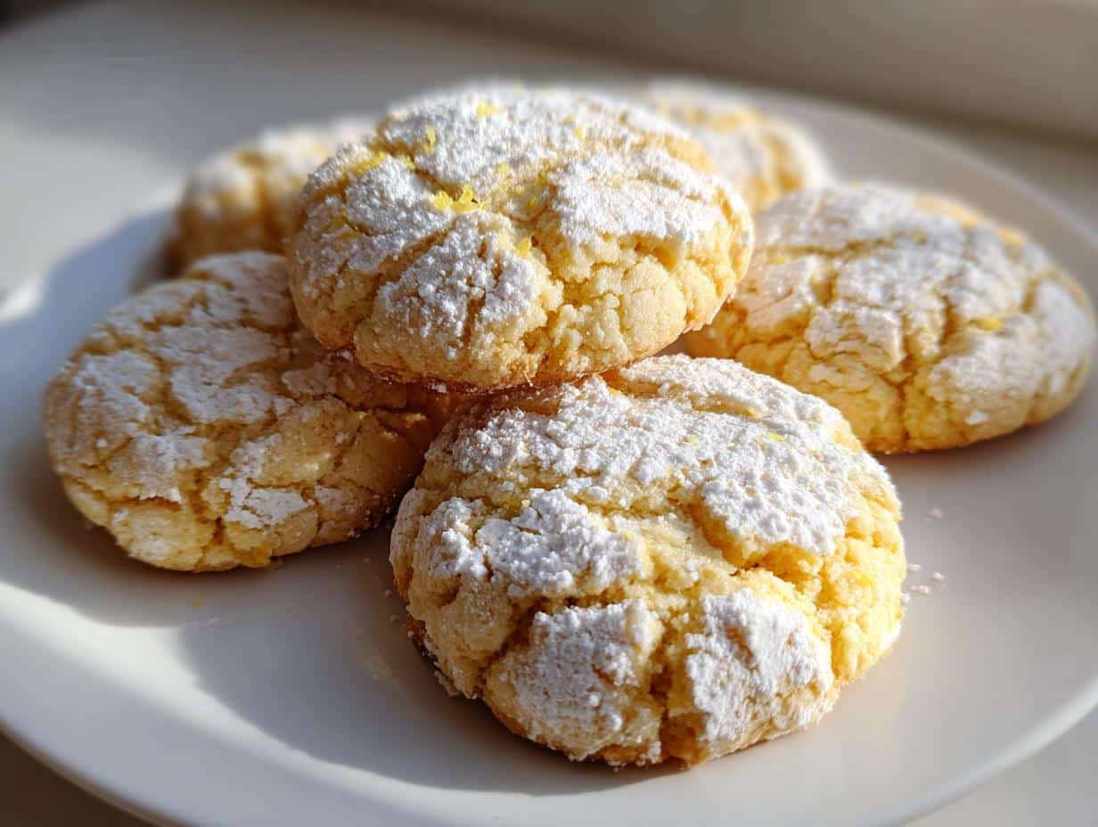Irresistible Lemon Meltaway Cookies with 15-Minute Prep