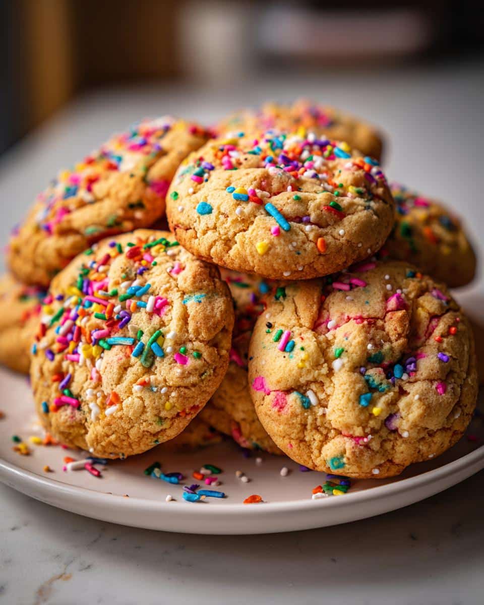 No Chill Sprinkle Cookies - detail 1