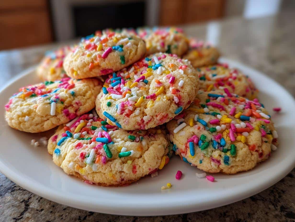 22-Minute No Chill Sprinkle Cookies – Easy & Chewy Bliss