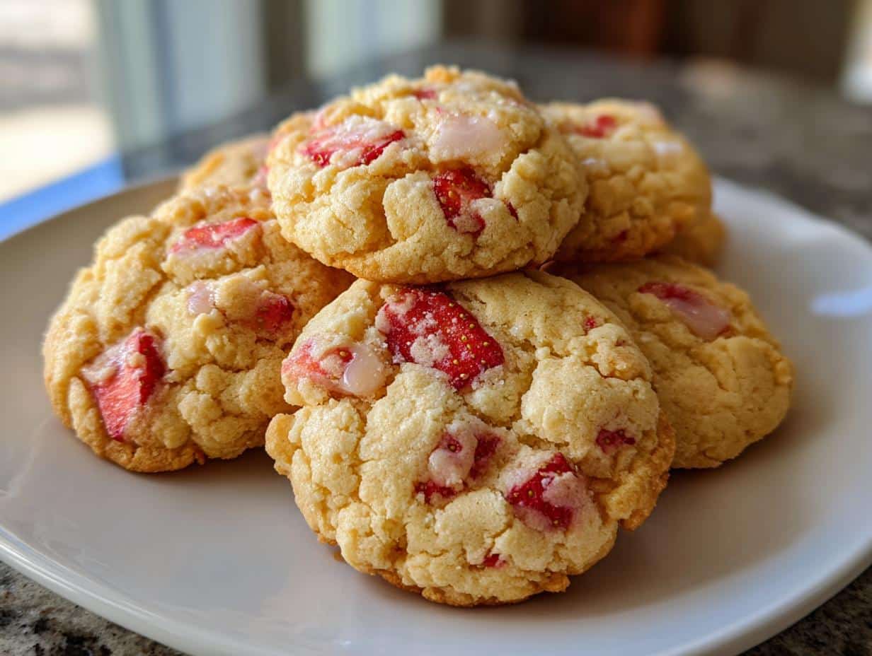 Refreshing Strawberry Lemonade Cookies – 12 Perfect Summer Bites