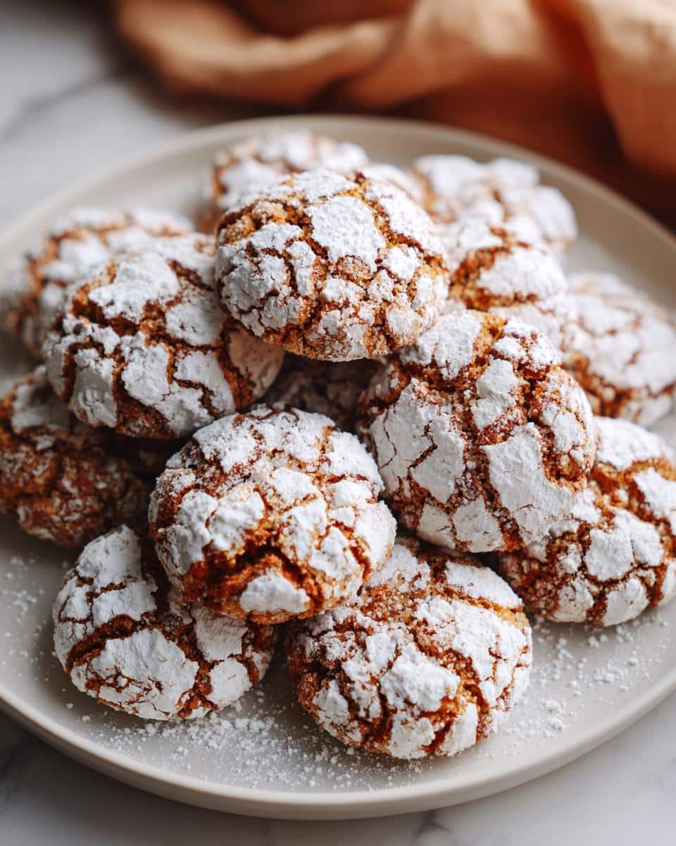 Springtime Crinkle Cookies - detail 1
