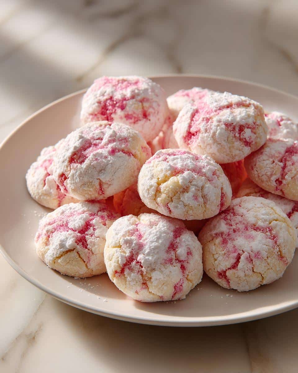 Strawberry Lemonade Meltaway Cookies Recipe - detail 1